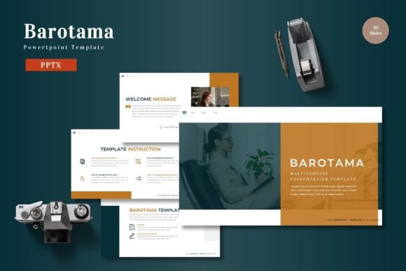 Barotama: A Polished Presentation Template for Modern Ideas
