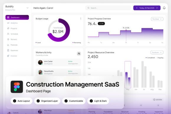 Buildify Management Dashboard: A Modern SaaS UI Kit