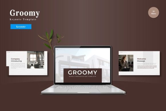 Groomy – Keynote Template for Modern Presentations