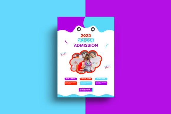 Kids School Admission Flyer Design: Your Template Guide