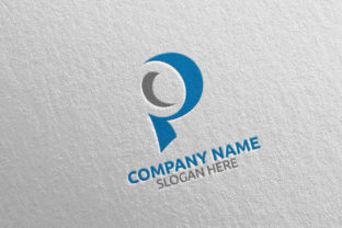Letter P Logo Design 6: A Modern Template for Professional Branding