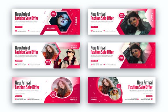 New Arrival Fashion Sale Facebook Cover Design