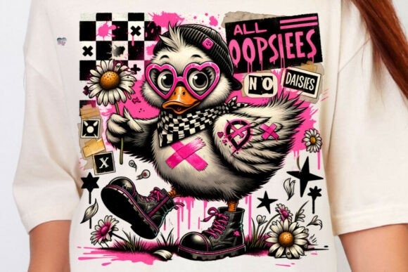Punk Goose PNG: All Oopsies, No Daisies