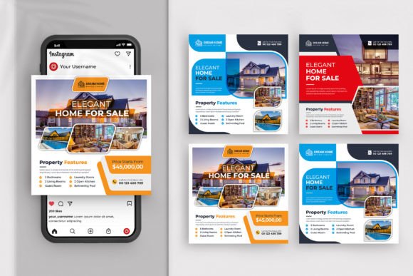 Social Media Post Template Design