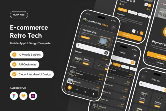 Unit 01 - E-commerce Retro Tech Mobile